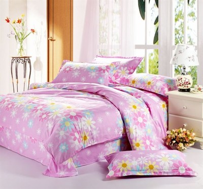 廠家直銷全棉斜紋時尚印花床上用品四件套 尊享品質，點綴家居